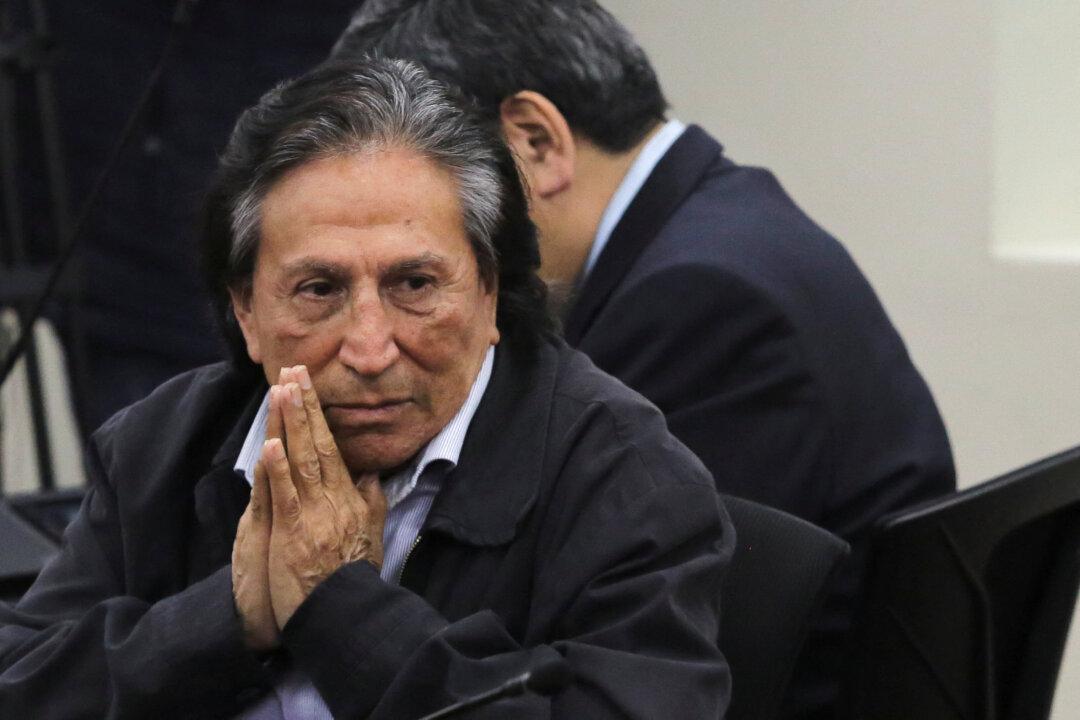Peru Ex-president Toledo Convicted of Bribe-Taking, Sentenced to 20 Years in Prison