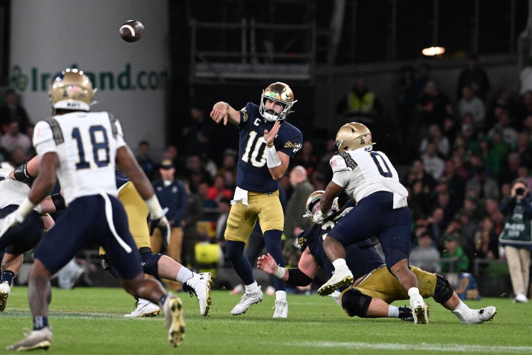 Navy–Notre Dame Matchup Could Have Playoff Implications