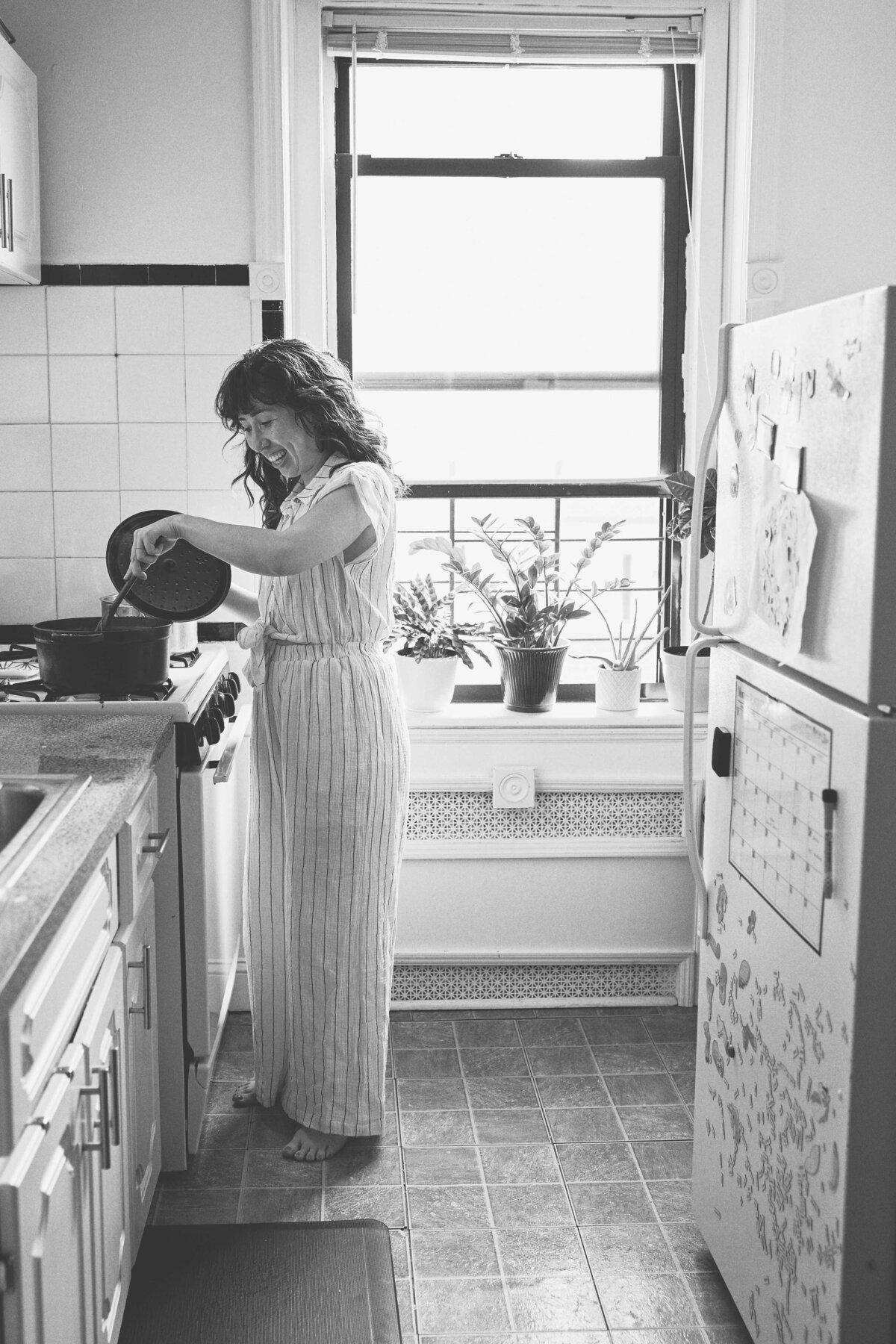 Lisa Kyung Gross founded the League of Kitchens in 2014. (Kristen Teig)