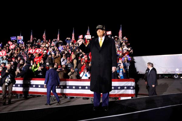 Trump Rallies in Traverse City, Michigan