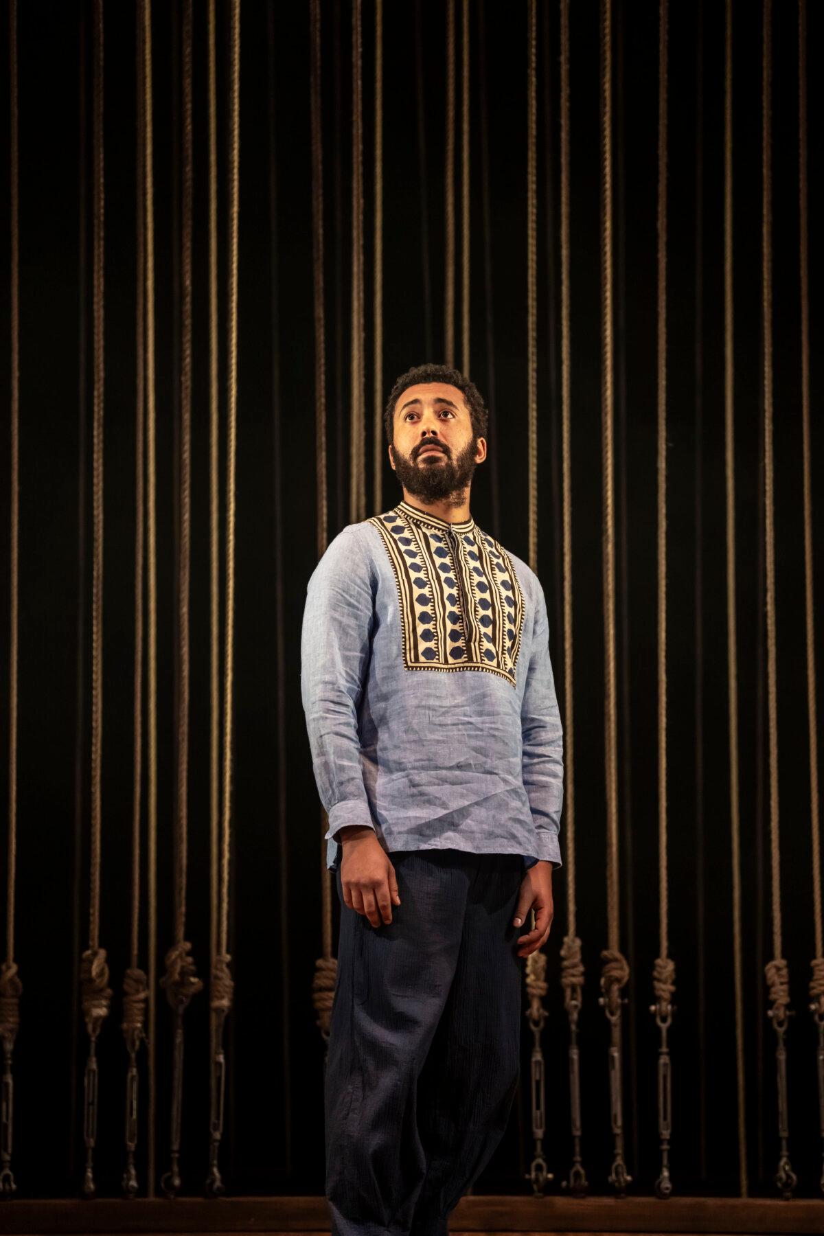 Zach Wyatt plays the title role in "Pericles." (Johan Persson)