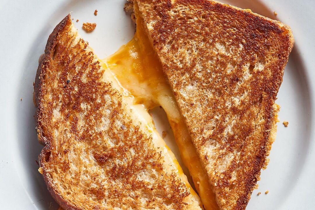 Air Fryer Grilled Cheese Sandwiches Are Golden, Gooey, and Absolutely Foolproof