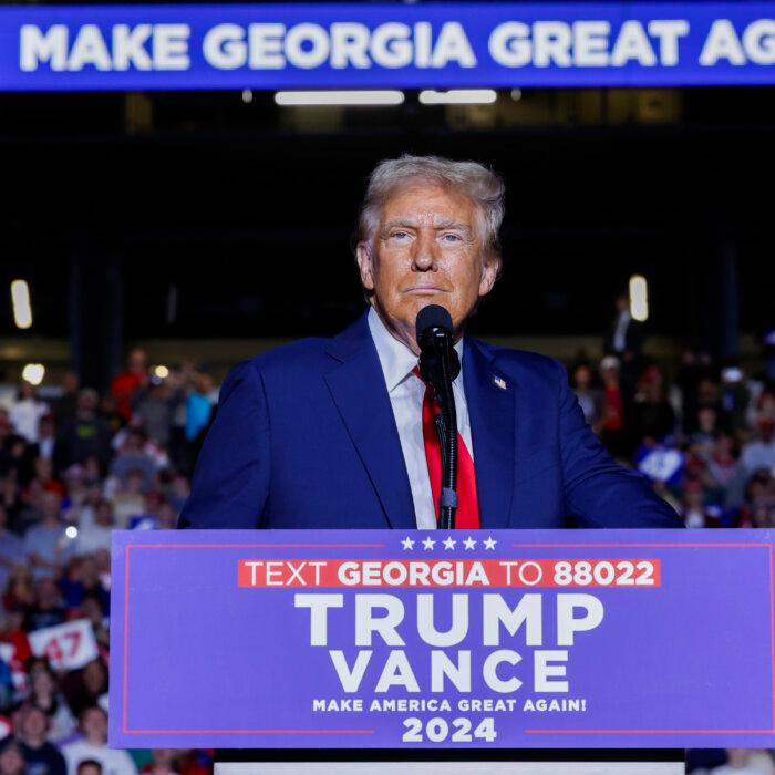 Trump Delivers Remarks at a Rally in Macon, Georgia