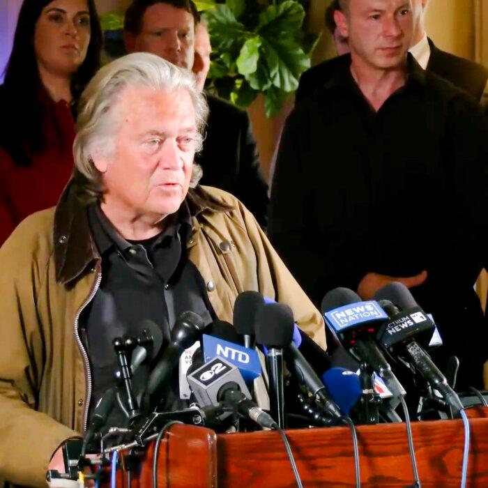 Steve Bannon Speaks After Prison Release