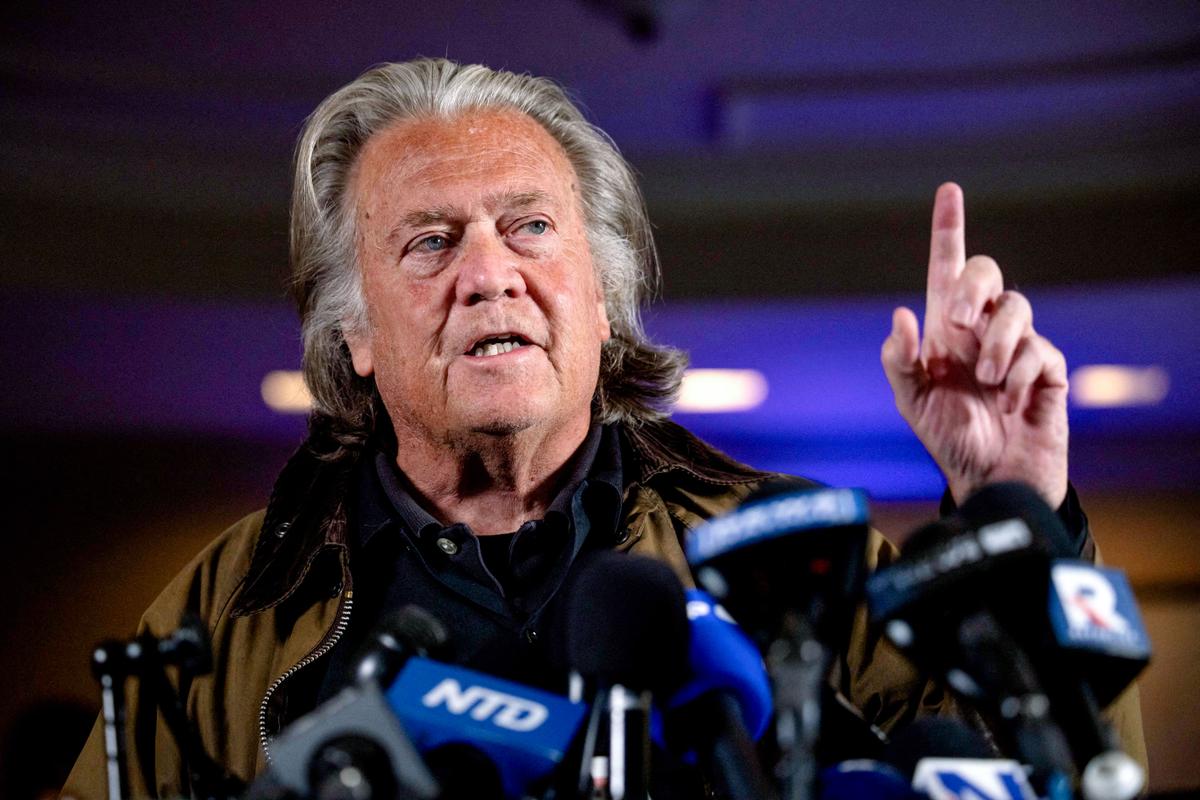 Steve Bannon Released From Prison After Serving 4 Months for Contempt of Congress thumbnail