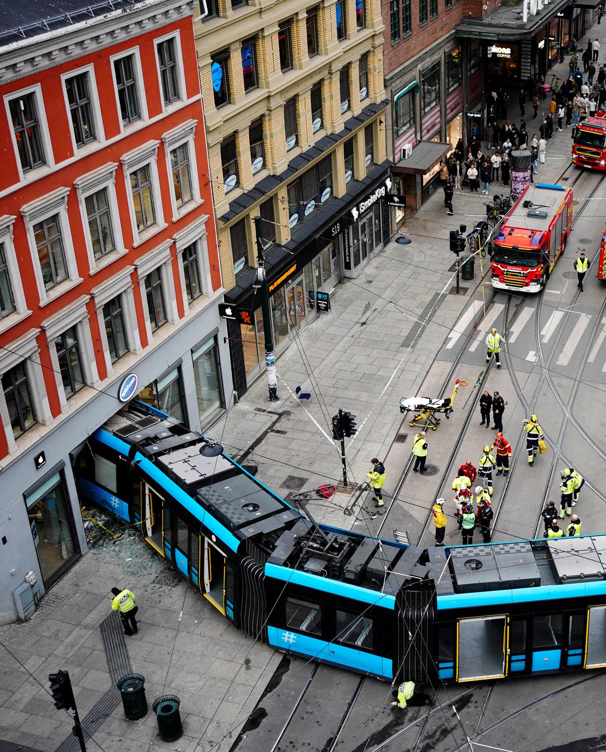 Day in Photos: Four-Month Sentence, Stray Tram, and a Stabbing Rampage