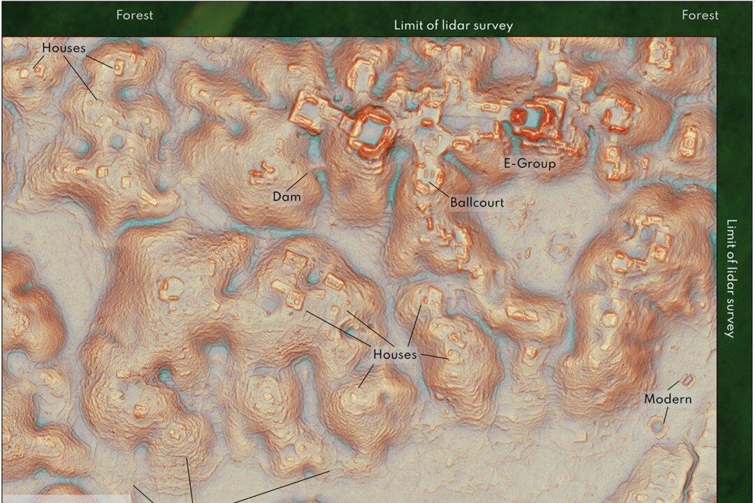 Lost Mayan City Discovered in Southern Mexico Jungle