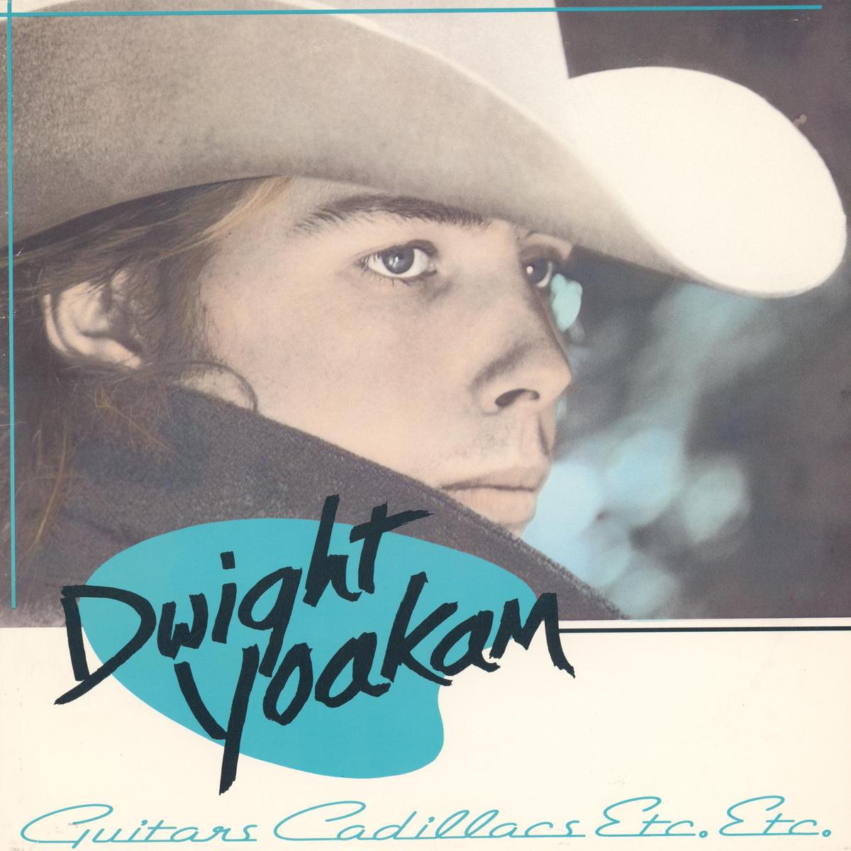 Cover of 1986 album "Guitars, Cadillacs, Etc., Etc." by Dwight Yoakam. Internet Archive. (Public Domain)