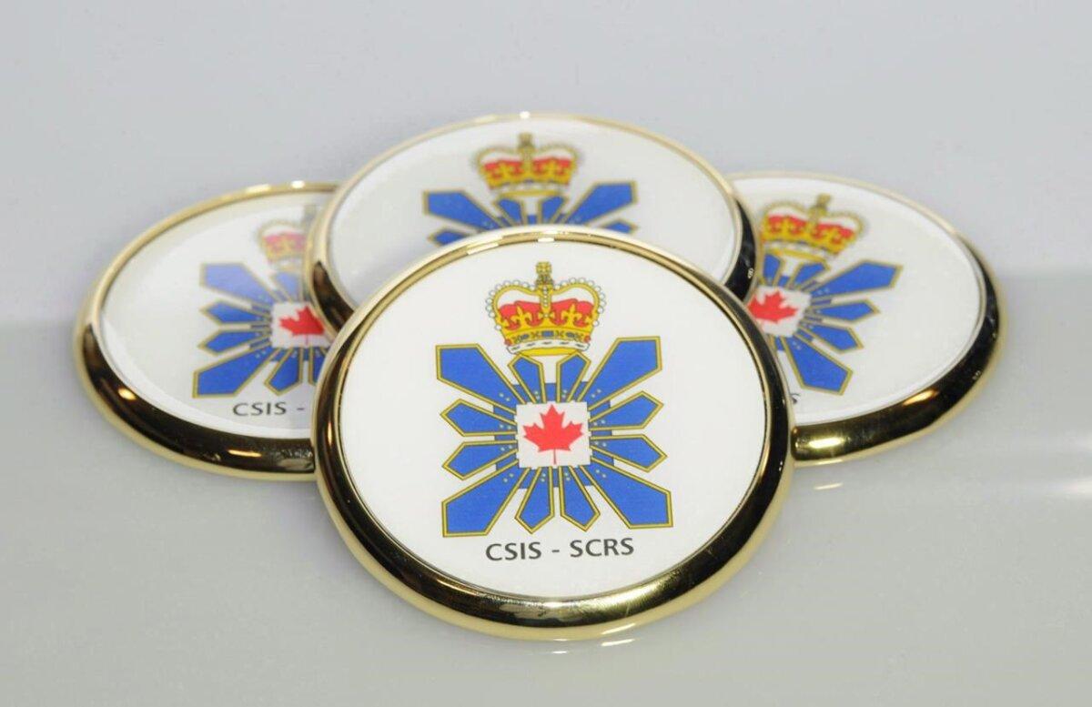 Canadian Security Intelligence Service-branded coasters in Ottawa, Canada, in this 2011 handout photo. (The Canadian Press/CSIS)