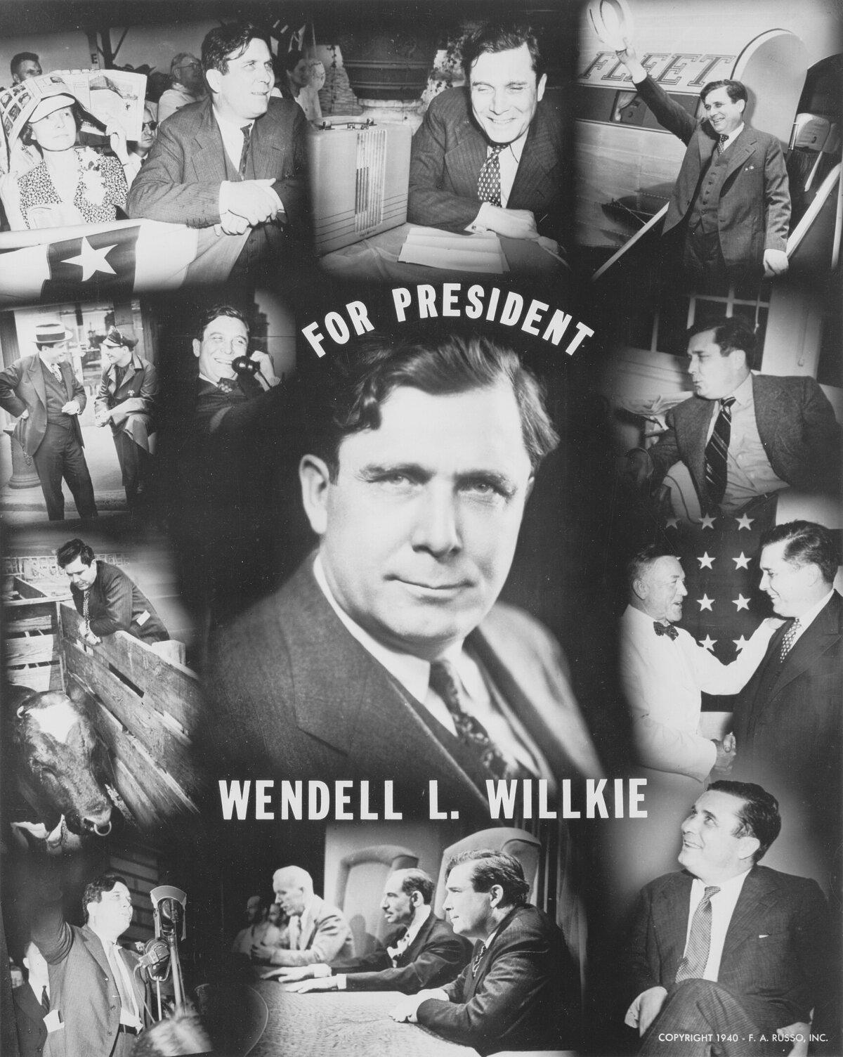 Willkie for President poster. Library of Congress. (Public Domain)