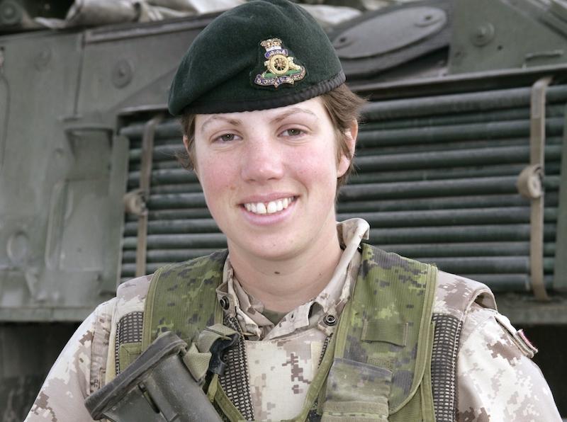 Capt. Nichola Goddard. (DND/CAF photo)