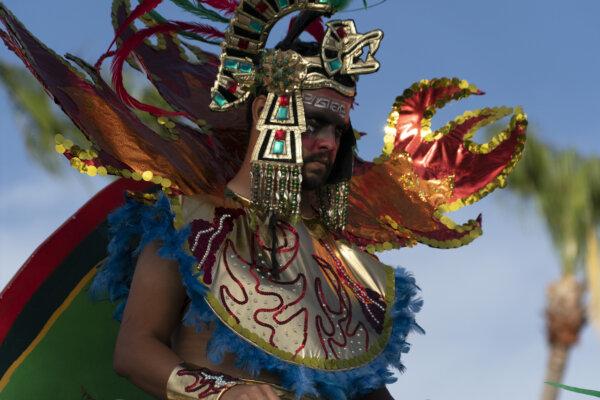 Traditional Baja California carnival in La Paz, Mexico, on Feb. 22, 2020. (Dreamstime/TNS)