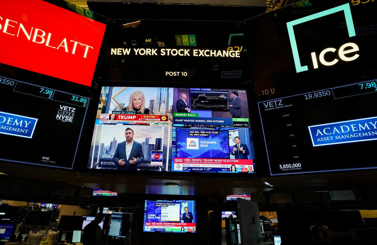 Dow Jones Soars 1,500 Points to Record High After Trump Win