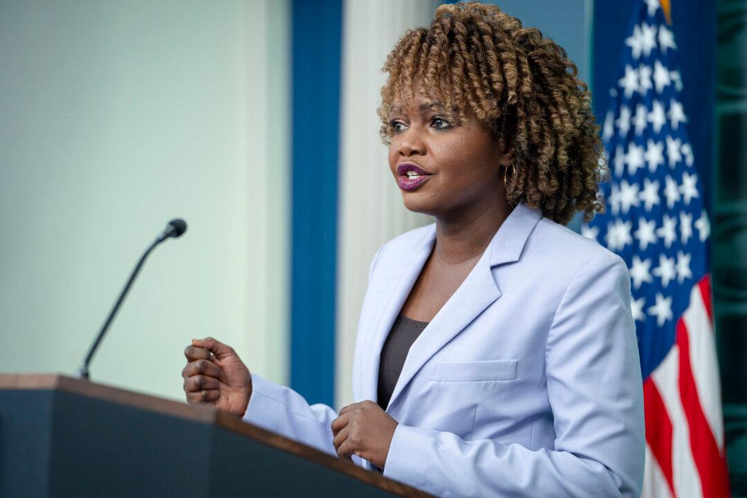Karine Jean-Pierre Says She Quit Democratic Party Over Biden’s Exit of Presidential Race