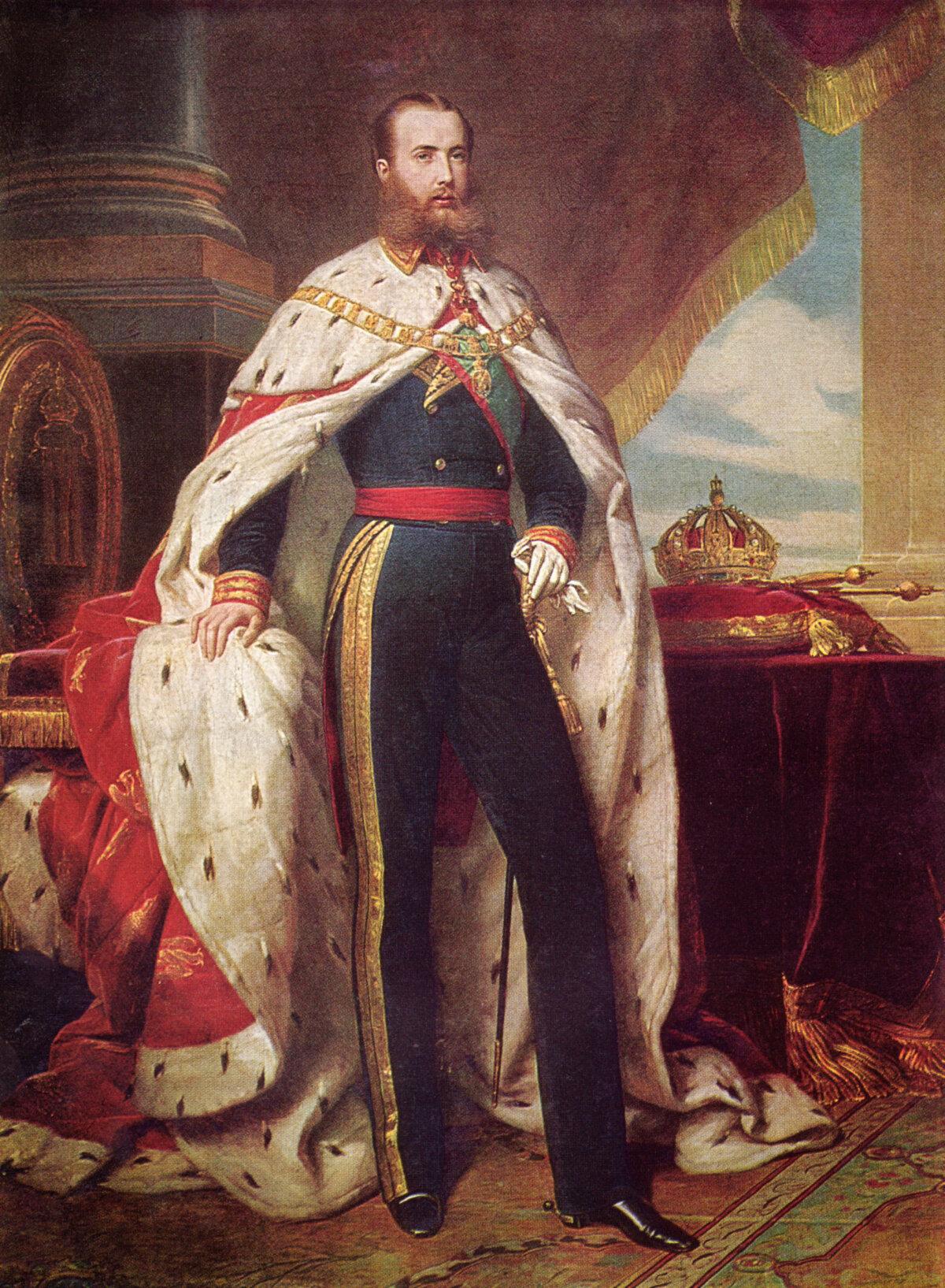 Maximilian I of Mexico by Winterhalter, 1864. This portrait hangs in Chapultepec Castle. (Public Domain)