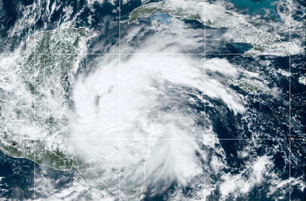 Tropical Storm Sara Makes Landfall in Northern Honduras and Brings Heavy Rain to Central America