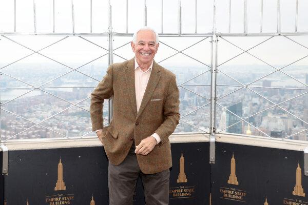 Bobby Valentine visits The Empire State Building in honor of The New York Police And Fire Widow and Children's Benefit Fund's Answer The Call Day at The Empire State Building in New York City on Oct. 6, 2021. (Dimitrios Kambouris/Getty Images for Empire State Realty Trust)