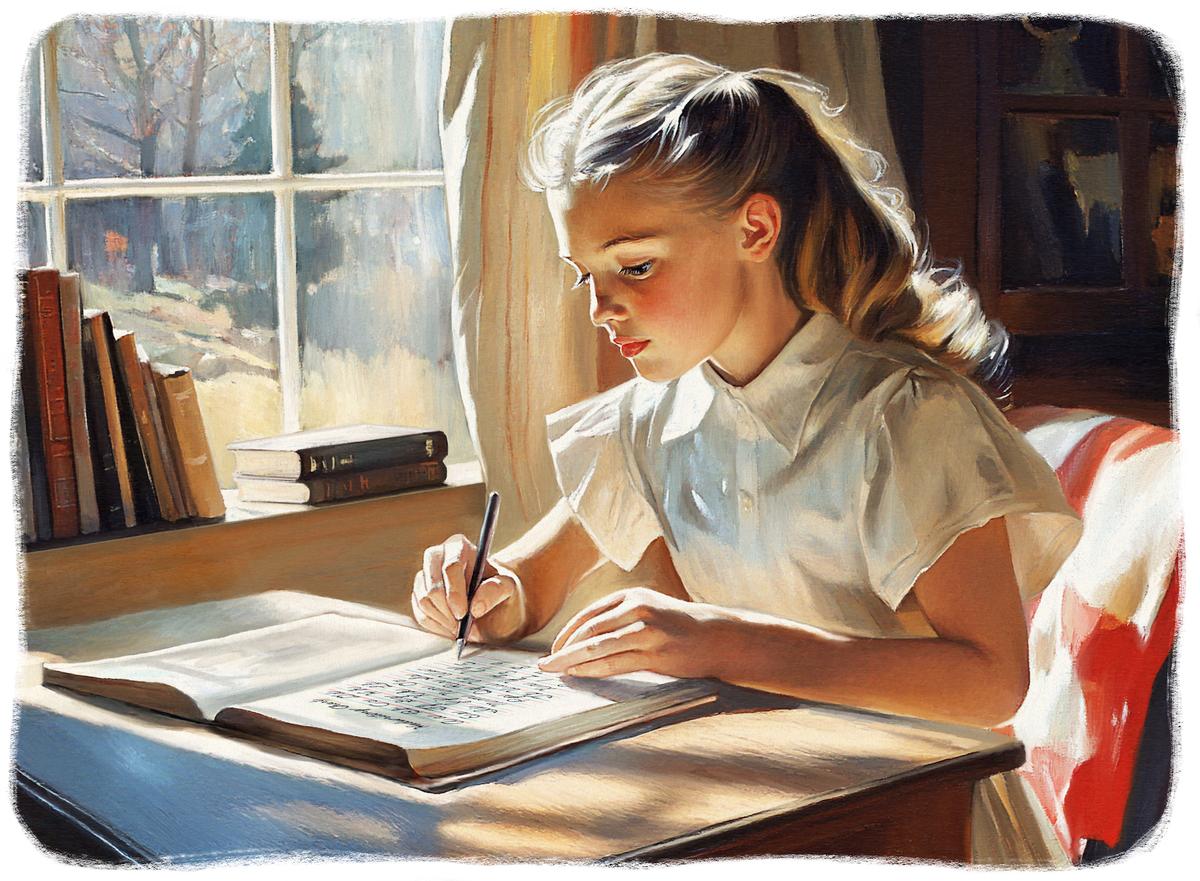 Teaching Your Kids to Write in Cursive