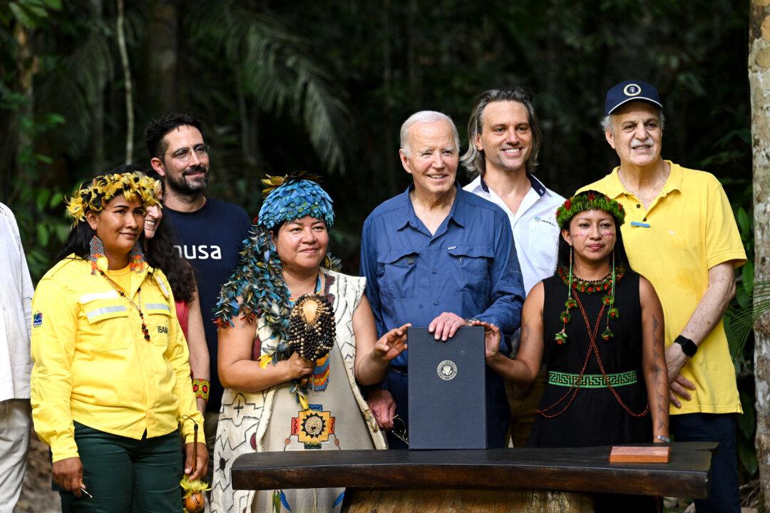 Biden Visits Amazon in Brazil to Champion His Climate Agenda