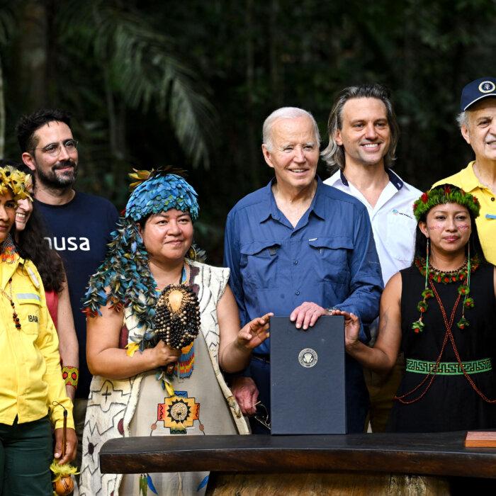 Biden Visits Amazon in Brazil to Champion His Climate Agenda