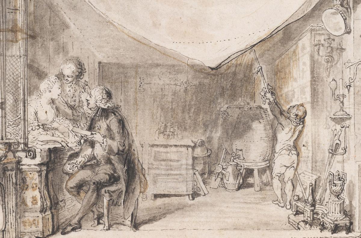 Gabriel de Saint-Aubin’s 300th Anniversary at The Met