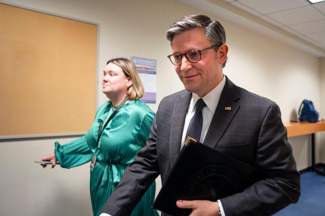 House Speaker Johnson and Other Congressmen Host US Capitol Hanukkah Event