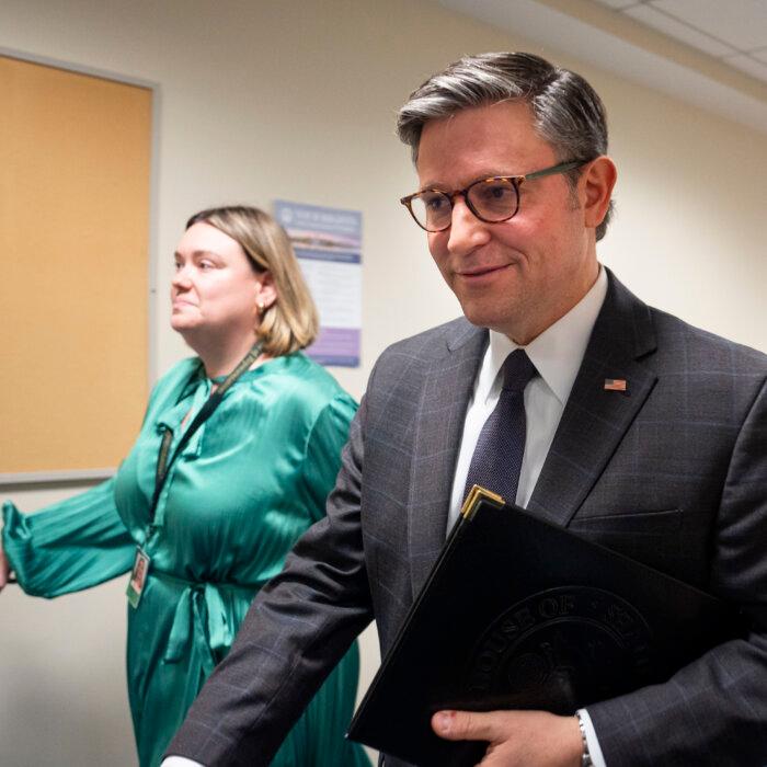 House Speaker Johnson and Other Congressmen Host US Capitol Hanukkah Event