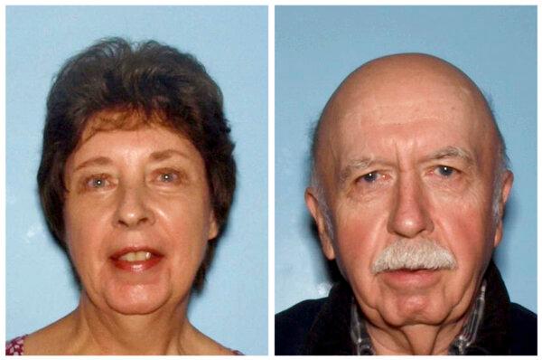 June Runion, of Marietta, Ga., and her husband, Elrey “Bud” Runion, 69., in this combination of images provided on Jan. 26, 2015. (Cobb County Police Department via AP)