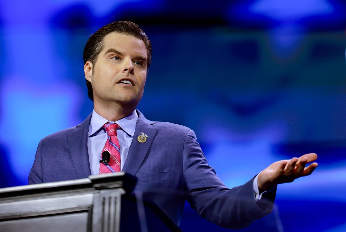Matt Gaetz Says He’s Not Returning to Congress Next Year