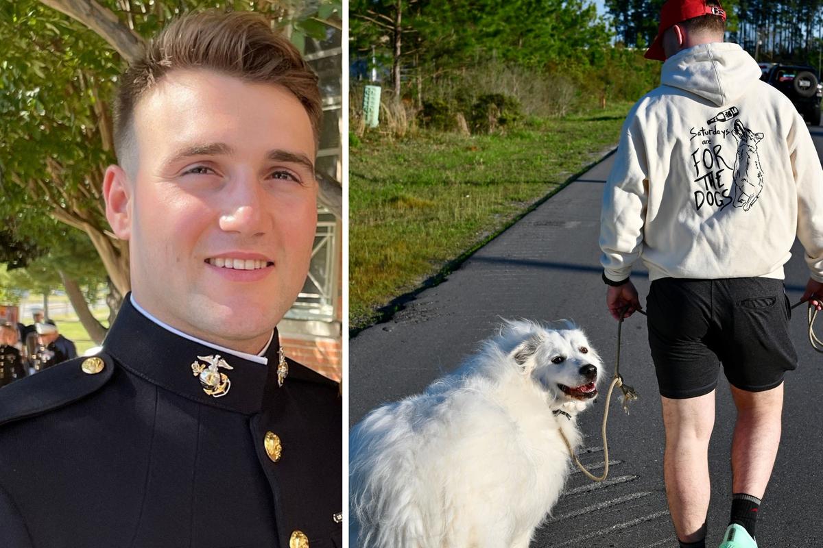 VIDEO: Marine Goes Running With Shelter Dogs to Help Them Get Adopted—‘It’s Incredibly Rewarding’