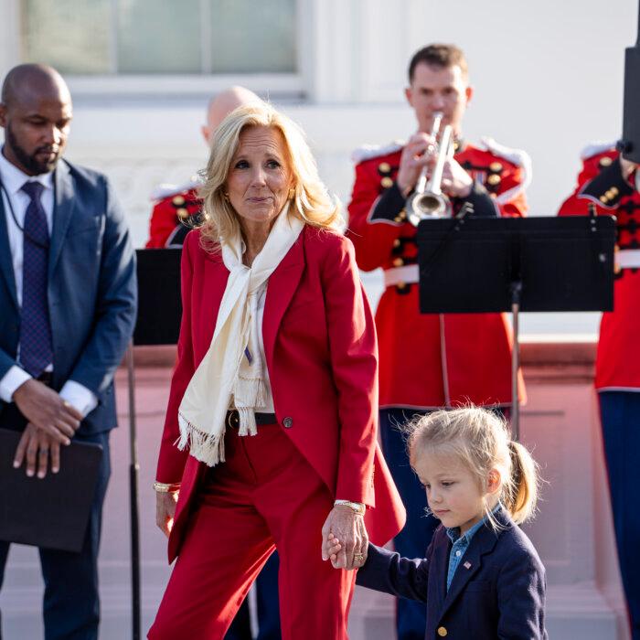 Jill Biden Hosts Toys for Tots Event With US Marines