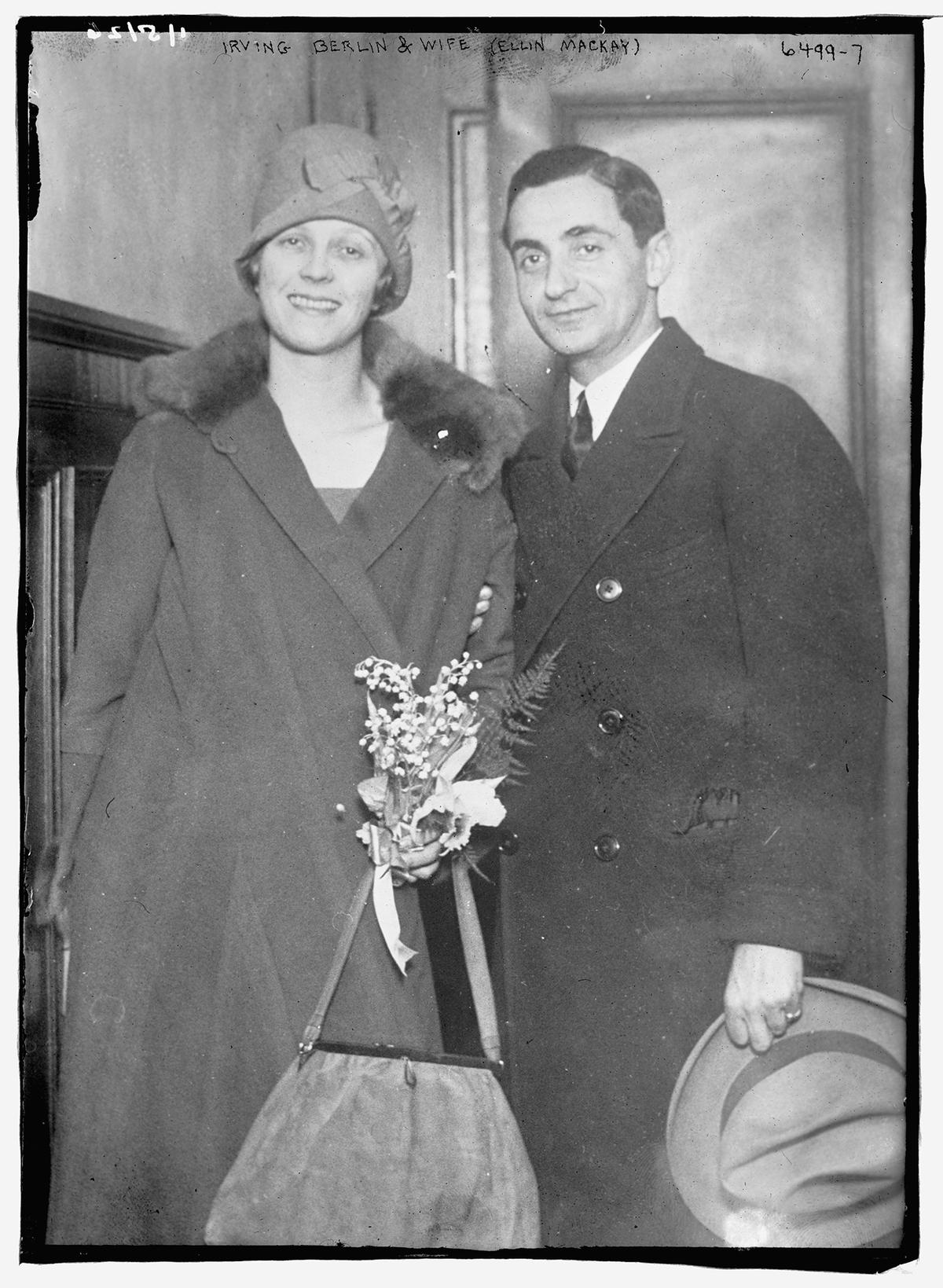 Irving and Ellin Berlin, circa 1926. Library of Congress. (Public Domain)