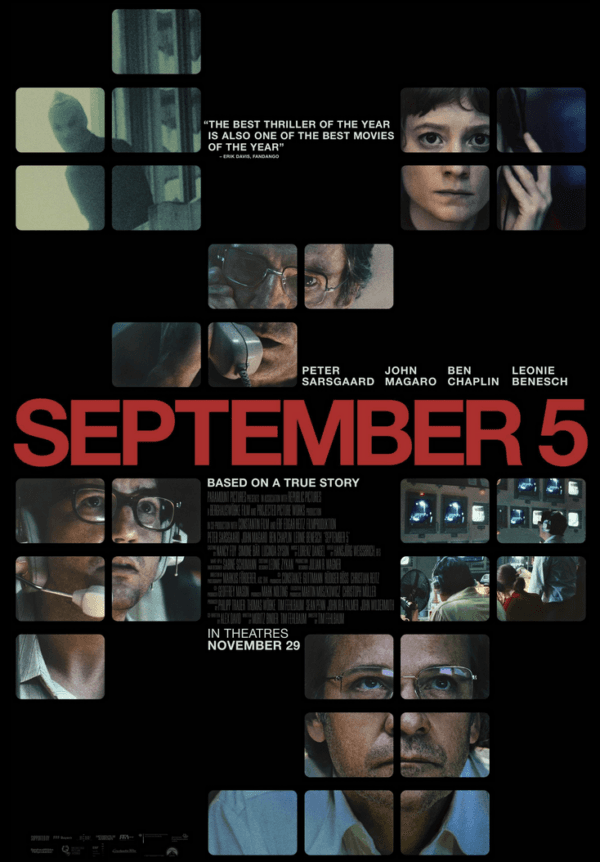 Promotional poster for "September 5." (Paramount Pictures)
