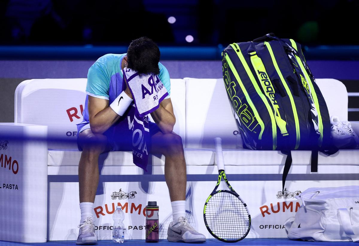 Alcaraz Given Ruud Awakening With Defeat in ATP Finals Opener