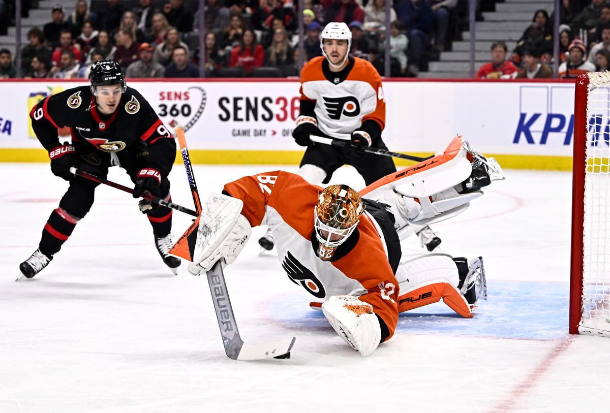 Matvei Michkov Scores in OT, the Flyers Rally to Beat the Senators 5-4