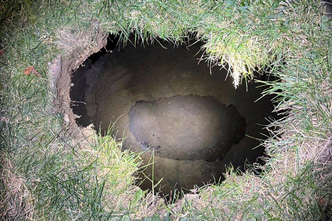 Search Extends Into the Night for Pennsylvania Woman Who May Have Fallen Into Sinkhole