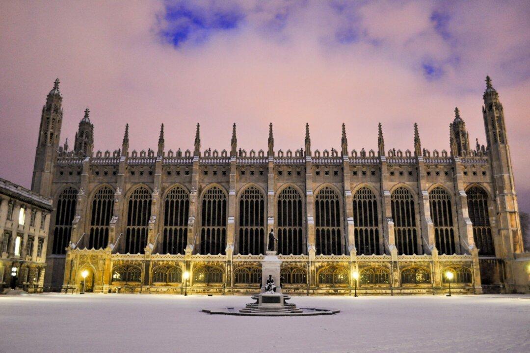 King’s College Chapel at England’s Cambridge University