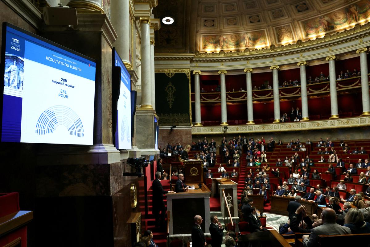 French Government Ousted in No-Confidence Vote thumbnail