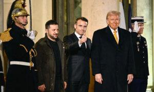 Trump Meets With France’s Macron, Ukraine’s Zelenskyy in Paris
