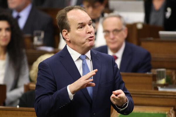 Minister of Employment Steven MacKinnon rises during Question Period in the House of Commons on Parliament Hill in Ottawa on Dec. 5, 2024. (The Canadian Press/Patrick Doyle)
