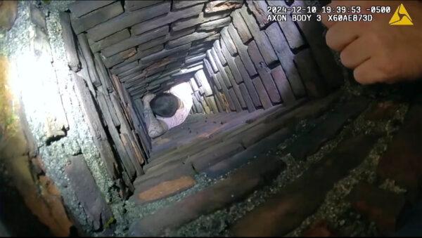 Ho Ho, Oh No: Man Sought by Police Goes Down Chimney and Gets Stuck