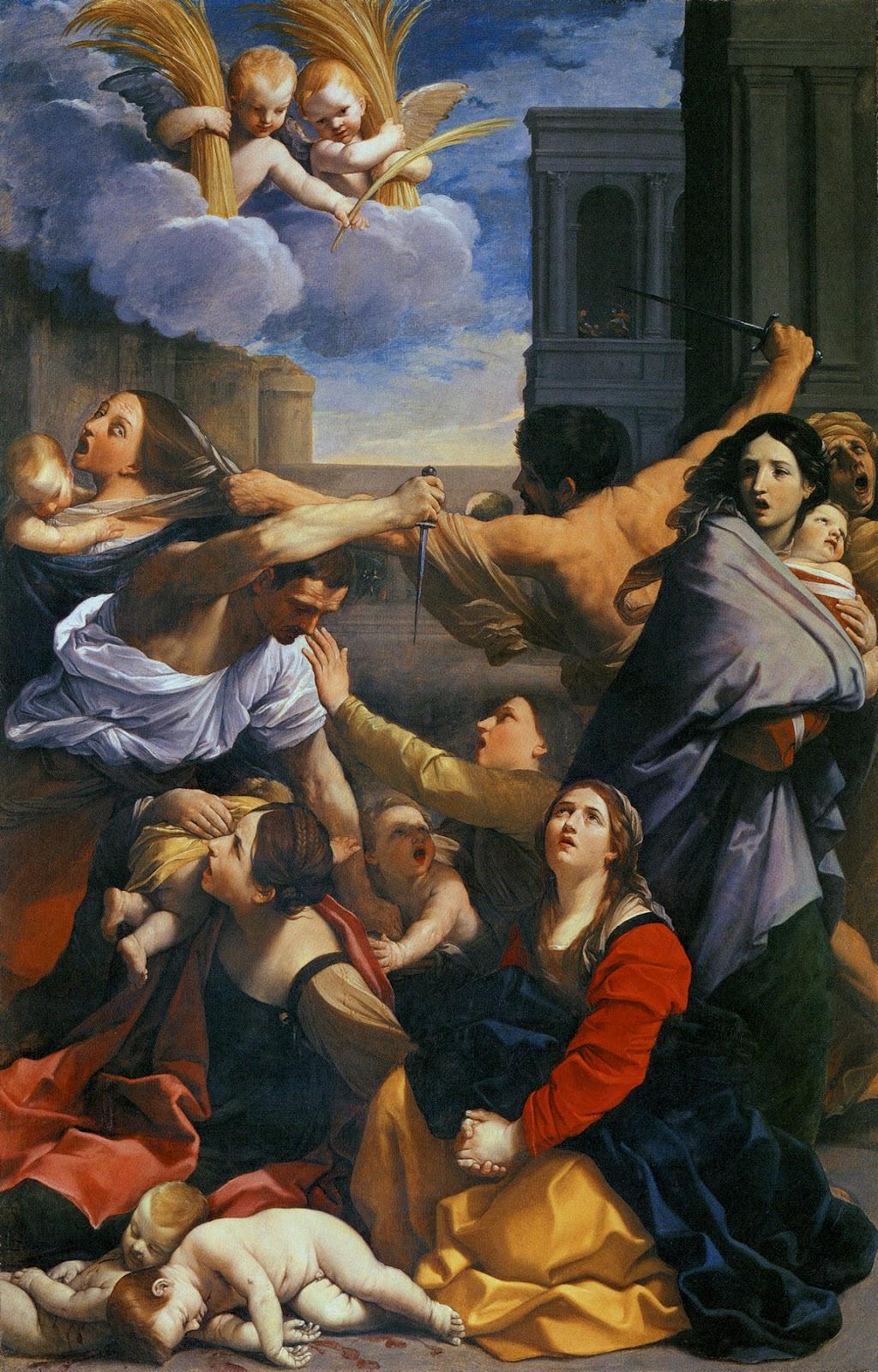 "Massacre of the Innocents," 1611, by Guido Reni. National Art Gallery of Bologna. (Public Domain)
