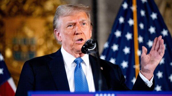 President-elect Donald Trump speaks at a news conference at his Mar-a-Lago resort in Palm Beach, Fla., on Dec. 16, 2024. (Andrew Harnik/Getty Images)