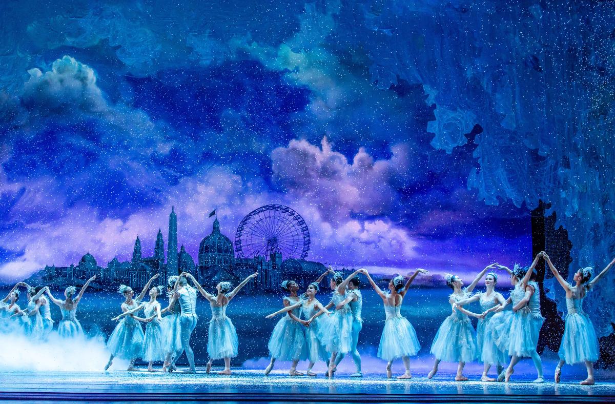 The ensemble cast in "The Nutcracker." (Cheryl Mann)