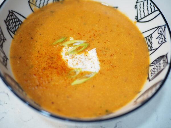 Spicy chickpea soup. (Sono Motoyama/Pittsburgh Post-Gazette/TNS)