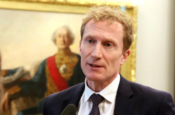 Immigration, Refugees and Citizenship Minister Marc Miller speaks to reporters on Parliament Hill in Ottawa on Dec. 5, 2024. (The Canadian Press/Patrick Doyle)