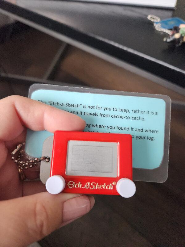 Small trackable items can be moved from cache to cache around the world, allowing the registered owners to participate in a global adventure. (Myscha Theriault/TNS)