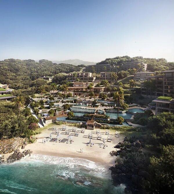Rendering of the Waldorf Astoria Costa Rica Punta Cacique. (Hilton/TNS)