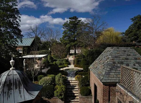 Garden from Georgetown Manse. (Lark Gould/TravelPulse/TNS)