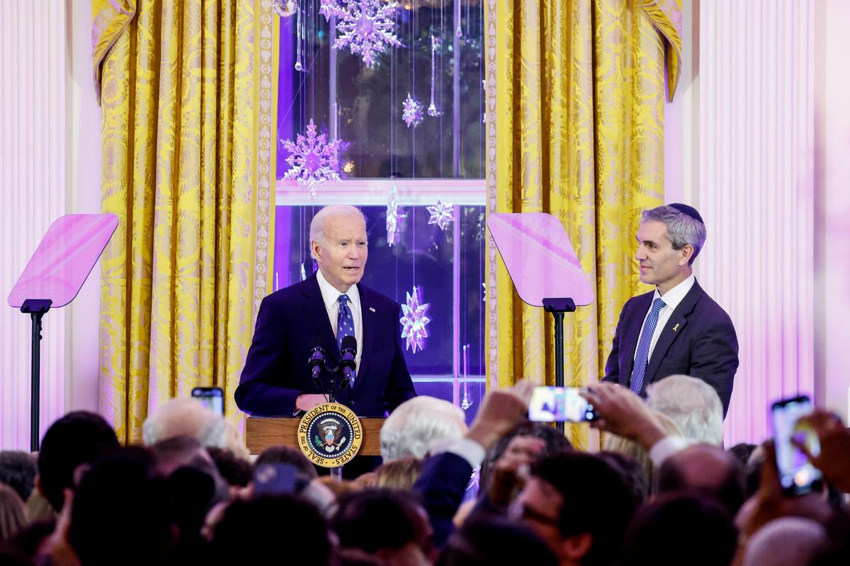 Biden Shares Last Christmas, Hanukkah Statement as President